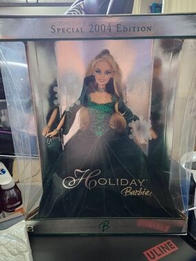 sachin and babi light blue dress Special 2004 Edition Holiday Barbie Doll in main image 1